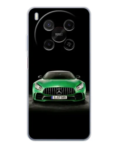 Чехол для ZTE Nubia V70 Max с картинкой «Mercedes — неоновый лого» Чехол для ZTE Nubia V70 Max с картинкой «Mercedes — неоновый лого»