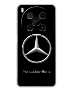 Чехол для ZTE Nubia V70 Max с картинкой «Mercedes Silver Logo»
