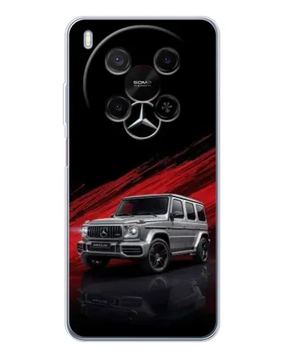 Чехол для ZTE Nubia V70 Max с картинкой «Mercedes G-Class красный» Чехол для ZTE Nubia V70 Max с картинкой «Mercedes G-Class красный»
