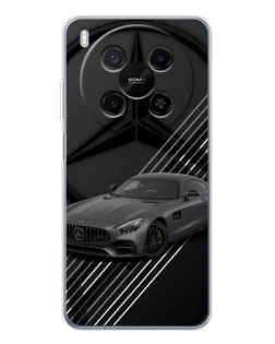 Чехол для ZTE Nubia V70 Max с картинкой «Mercedes AMG — графика»