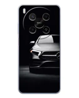 Чехол для ZTE Nubia V70 Max с картинкой «Свет фар Mercedes»