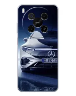 Чехол для ZTE Nubia V70 Max с картинкой «Mercedes EQ — будущее»