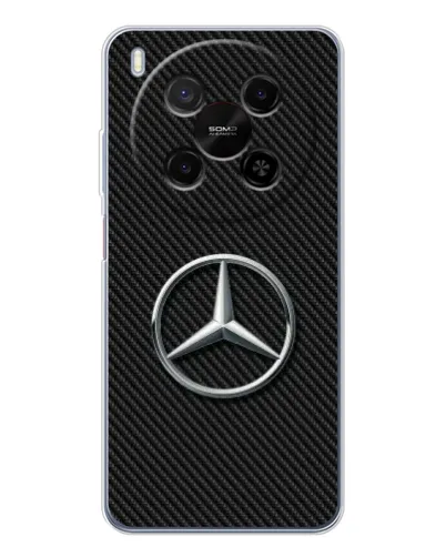 Чехол для ZTE Nubia V70 Max с картинкой «Карбоновый Mercedes стиль» Чехол для ZTE Nubia V70 Max с картинкой «Карбоновый Mercedes стиль»