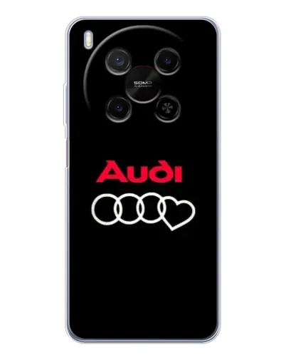 Чехол для ZTE Nubia V70 Max с картинкой «Логотип Audi Heart» Чехол для ZTE Nubia V70 Max с картинкой «Логотип Audi Heart»