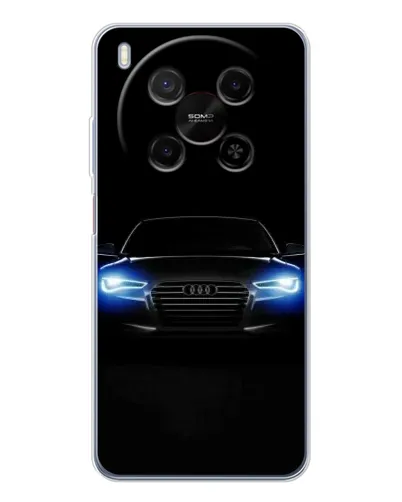 Чехол для ZTE Nubia V70 Max с картинкой «Audi в неоне» Чехол для ZTE Nubia V70 Max с картинкой «Audi в неоне»