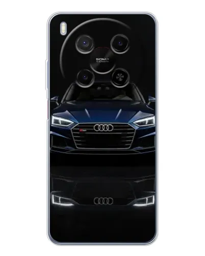 Чехол для ZTE Nubia V70 Max с картинкой «Audi — ночное отражение» Чехол для ZTE Nubia V70 Max с картинкой «Audi — ночное отражение»
