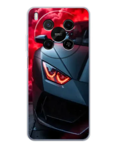 Чехол для ZTE Nubia V70 Max с картинкой «Lamborghini красное сияние»