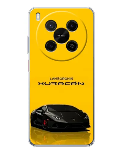 Чехол для ZTE Nubia V70 Max с картинкой «Lamborghini Huracan черный»