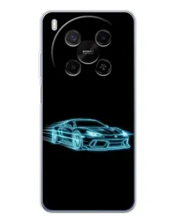 Чохол для ZTE Nubia V70 Max з картинкою «Неоновий контур Lamborghini» Чохол для ZTE Nubia V70 Max з картинкою «Неоновий контур Lamborghini»
