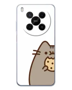 Чехол для ZTE Nubia V70 Max с картинкой «Пушин с печеньем» Чехол для ZTE Nubia V70 Max с картинкой «Пушин с печеньем»