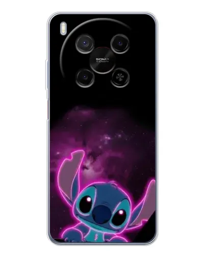Чехол для ZTE Nubia V70 Max с картинкой «Неоновый Stitch»