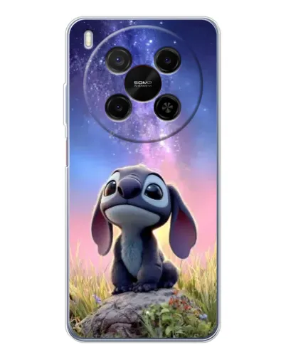 Чехол для ZTE Nubia V70 Max с картинкой «Стич на рассвете»