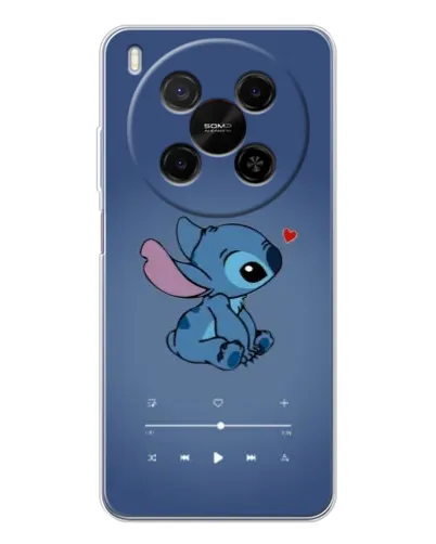 Чехол для ZTE Nubia V70 Max с картинкой «Музыкальный Stitch»