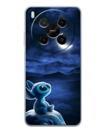 Чехол для ZTE Nubia V70 Max с картинкой «Лунная ночь Стича»