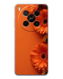 Чехол для ZTE Nubia V70 Max с картинкой «Оранжевые герберы» Чехол для ZTE Nubia V70 Max с картинкой «Оранжевые герберы»
