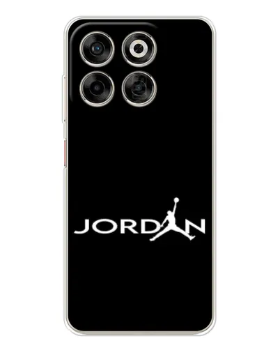 Чохол для ZTE Nubia V70 з картинкою «Jordan White Logo» Чохол для ZTE Nubia V70 з картинкою «Jordan White Logo»