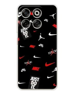 Чохол для ZTE Nubia V70 з картинкою «Nike Mix Pattern»