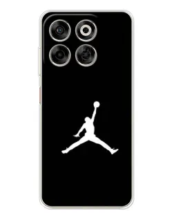Чохол для ZTE Nubia V70 з картинкою «Jordan Silhouette»
