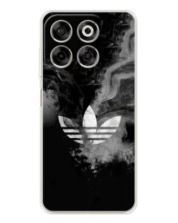 Чехол для ZTE Nubia V70 с картинкой «Абстрактный дым Adidas» Чехол для ZTE Nubia V70 с картинкой «Абстрактный дым Adidas»