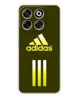 Чехол для ZTE Nubia V70 с картинкой «Оливковый градиент Adidas»