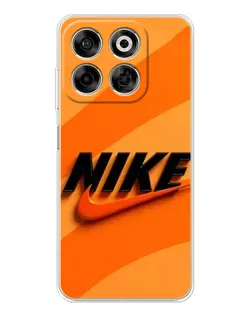 Чехол для ZTE Nubia V70 с картинкой «Оранжевый драйв Nike» Чехол для ZTE Nubia V70 с картинкой «Оранжевый драйв Nike»