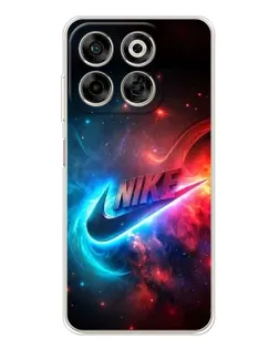 Чехол для ZTE Nubia V70 с картинкой «Огненный логотип Nike» Чехол для ZTE Nubia V70 с картинкой «Огненный логотип Nike»
