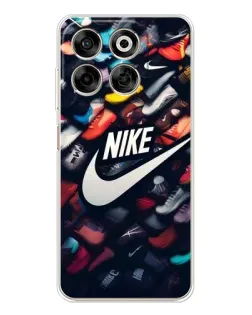 Чехол для ZTE Nubia V70 с картинкой «Коллекция кроссовок Nike» Чехол для ZTE Nubia V70 с картинкой «Коллекция кроссовок Nike»