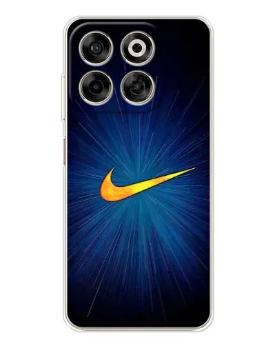 Чехол для ZTE Nubia V70 с картинкой «Синий пульс Nike» Чехол для ZTE Nubia V70 с картинкой «Синий пульс Nike»