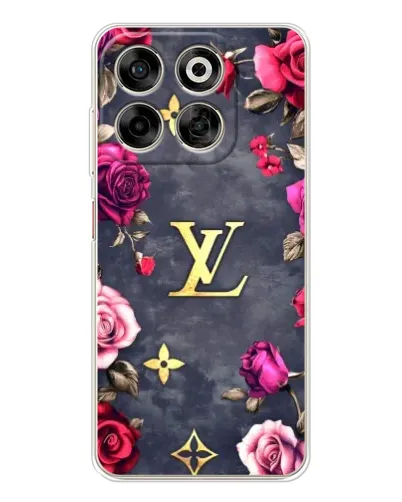 Чехол для ZTE Nubia V70 с картинкой «Цветочный Louis Vuitton» Чехол для ZTE Nubia V70 с картинкой «Цветочный Louis Vuitton»