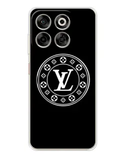 Чехол для ZTE Nubia V70 с картинкой «LV — печать стиля»