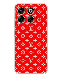 Чехол для ZTE Nubia V70 с картинкой «Яркий паттерн LV»