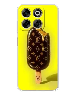 Чехол для ZTE Nubia V70 с картинкой «Мороженое от LV»