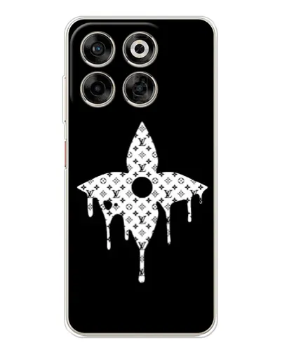 Чехол для ZTE Nubia V70 с картинкой «Цветочная монограмма» Чехол для ZTE Nubia V70 с картинкой «Цветочная монограмма»