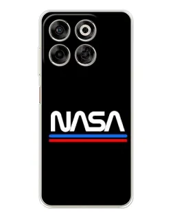 Чохол для ZTE Nubia V70 з картинкою «NASA — класика Red Blue» Чохол для ZTE Nubia V70 з картинкою «NASA — класика Red Blue»