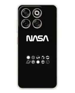 Чохол для ZTE Nubia V70 з картинкою «NASA — технічний принт» Чохол для ZTE Nubia V70 з картинкою «NASA — технічний принт»