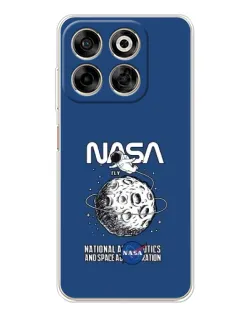 Чохол для ZTE Nubia V70 з картинкою «NASA — місячна місія» Чохол для ZTE Nubia V70 з картинкою «NASA — місячна місія»