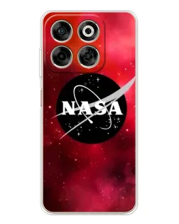 Чехол для ZTE Nubia V70 с картинкой «NASA — красная туманность»