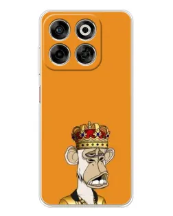 Чехол для ZTE Nubia V70 с картинкой «Золотая обезьяна Bored Ape»