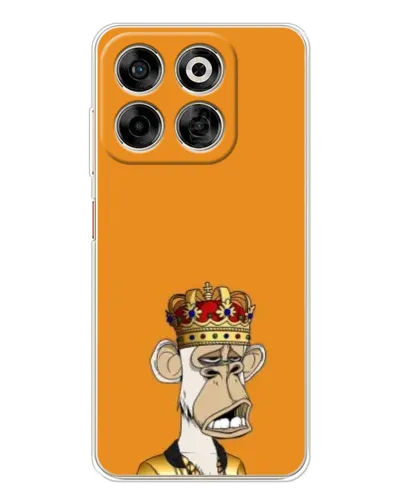 Чохол для ZTE Nubia V70 з картинкою «Золота мавпа Bored Ape» Чохол для ZTE Nubia V70 з картинкою «Золота мавпа Bored Ape»