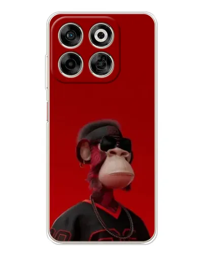 Чохол для ZTE Nubia V70 з картинкою «Bored Ape в червоному» Чохол для ZTE Nubia V70 з картинкою «Bored Ape в червоному»