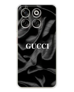 Чехол для ZTE Nubia V70 с картинкой «Gucci — шелковые волны»