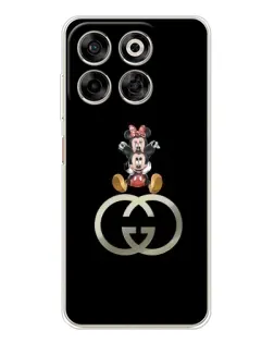 Чехол для ZTE Nubia V70 с картинкой «Минни Маус на лого» Чехол для ZTE Nubia V70 с картинкой «Минни Маус на лого»