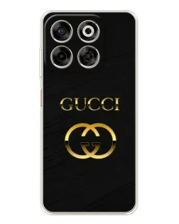 Чехол для ZTE Nubia V70 с картинкой «Золотой логотип Gucci» Чехол для ZTE Nubia V70 с картинкой «Золотой логотип Gucci»