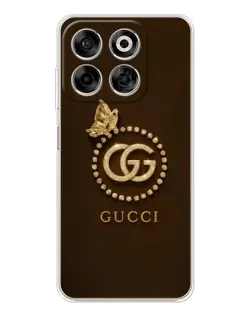 Чехол для ZTE Nubia V70 с картинкой «Gucci — золотая бабочка» Чехол для ZTE Nubia V70 с картинкой «Gucci — золотая бабочка»