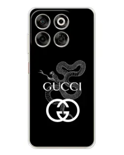 Чехол для ZTE Nubia V70 с картинкой «Gucci — серебряная змея» Чехол для ZTE Nubia V70 с картинкой «Gucci — серебряная змея»