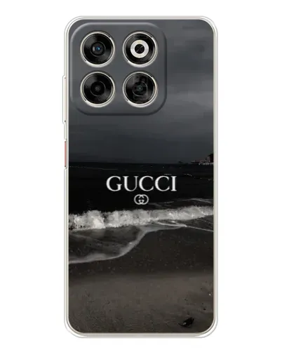 Чехол для ZTE Nubia V70 с картинкой «Gucci — морской прибой»