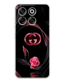 Чехол для ZTE Nubia V70 с картинкой «Gucci — неоновая роза» Чехол для ZTE Nubia V70 с картинкой «Gucci — неоновая роза»