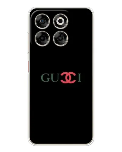 Чехол для ZTE Nubia V70 с картинкой «Gucci — красный градиент»