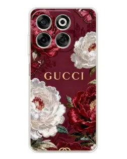 Чехол для ZTE Nubia V70 с картинкой «Gucci — бордовые розы» Чехол для ZTE Nubia V70 с картинкой «Gucci — бордовые розы»