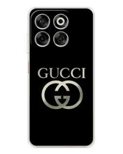 Чехол для ZTE Nubia V70 с картинкой «Gucci — золото на черном» Чехол для ZTE Nubia V70 с картинкой «Gucci — золото на черном»